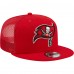 Бейсболка Tampa Bay Buccaneers New Era Team Classic Trucker 9FIFTY - Red