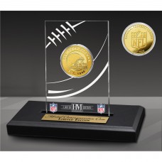 Cleveland Browns Highland Mint Acrylic Gold Coin Desk Top Display