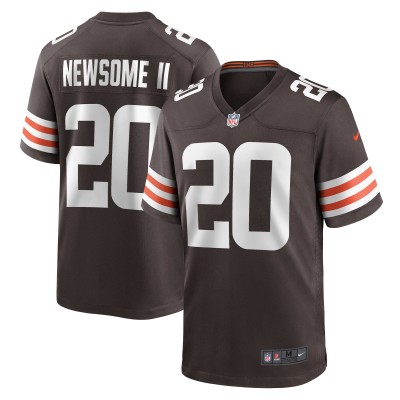 Игровая джерси Greg Newsome II Cleveland Browns Nike Game - Brown