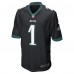 Игровая джерси Jalen Hurts Philadelphia Eagles Nike Alternate Game - Black