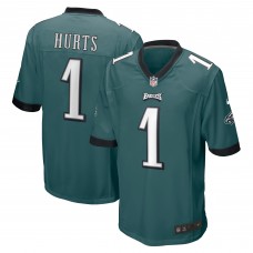 Игровая джерси Jalen Hurts Philadelphia Eagles Nike Team Game - Midnight Green