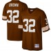 Джерси Cleveland Browns Jim Brown Mitchell & Ness Brown Big & Tall 1963 Retired Player Replica