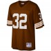 Джерси Cleveland Browns Jim Brown Mitchell & Ness Brown Big & Tall 1963 Retired Player Replica