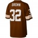 Джерси Cleveland Browns Jim Brown Mitchell & Ness Brown Big & Tall 1963 Retired Player Replica