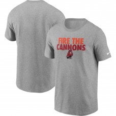Tampa Bay Buccaneers Nike Hometown Collection Cannons T-Shirt - Heathered Gray