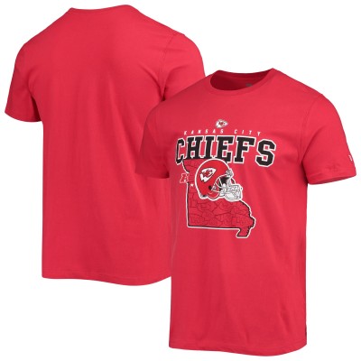 Kansas City Chiefs New Era Local Pack T-Shirt - Red - оригинальная атрибутика Канзас-Сити Чифс