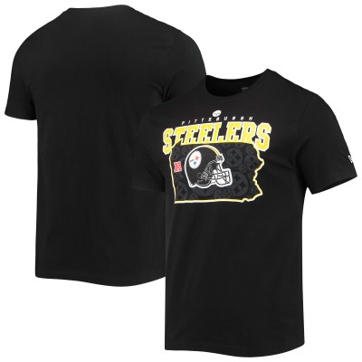 Pittsburgh Steelers New Era Black Local Pack T-Shirt
