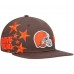 Бейсболка Cleveland Browns Pro Standard Stars Snapback - Brown/Pink