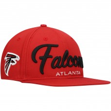 Бейсболка Atlanta Falcons Pro Standard Script Wordmark Snapback - Red