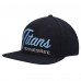Бейсболка Tennessee Titans Pro Standard Script Wordmark Snapback - Navy