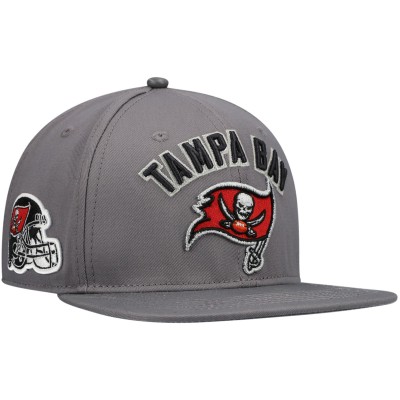 Бейсболка Tampa Bay Buccaneers Pro Standard Stacked - Gray