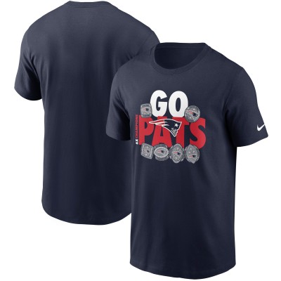 Футболка New England Patriots Nike Hometown Collection 6x - Navy