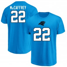 Футболка Mens Christian McCaffrey Blue Carolina Panthers Athletic Coordinator