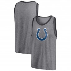 Майка Indianapolis Colts Famous Tri-Blend - Heathered Gray/Heathered Charcoal