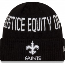Шапка New Orleans Saints New Era Team Social Justice - Black