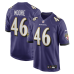 Джерси Baltimore Ravens Nick Moore Nike Purple Game Джерси Baltimore Ravens Nick Moore Nike Purple Game