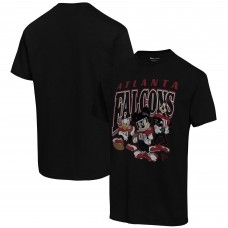Atlanta Falcons Junk Food Disney Mickey Huddle T-Shirt - Black