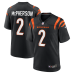 Джерси Cincinnati Bengals Evan McPherson Nike Black Game