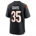 Игровая джерси Jalen Davis Cincinnati Bengals Nike - Black