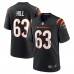 Игровая джерси Trey Hill Cincinnati Bengals Nike - Black