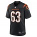 Игровая джерси Trey Hill Cincinnati Bengals Nike - Black