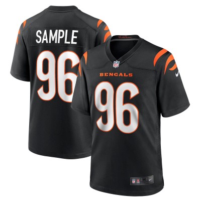 Игровая джерси Cam Sample Cincinnati Bengals Nike - Black