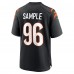 Игровая джерси Cam Sample Cincinnati Bengals Nike - Black