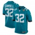 Игровая джерси Tyson Campbell Jacksonville Jaguars Nike - Teal Игровая джерси Tyson Campbell Jacksonville Jaguars Nike - Teal
