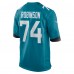 Игровая джерси Cam Robinson Jacksonville Jaguars Nike Game - Teal