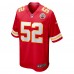 Creed Humphrey Kansas City Chiefs Nike Game Jersey - Red