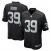 Игровая джерси Nate Hobbs Las Vegas Raiders Nike - Black