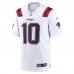 Игровая джерси Mac Jones New England Patriots Nike - White