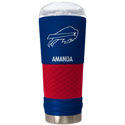 Buffalo Bills 24oz. Personalized Team Color Draft Tumbler