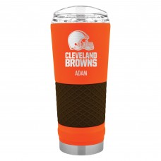Cleveland Browns 24oz. Personalized Team Color Draft Tumbler
