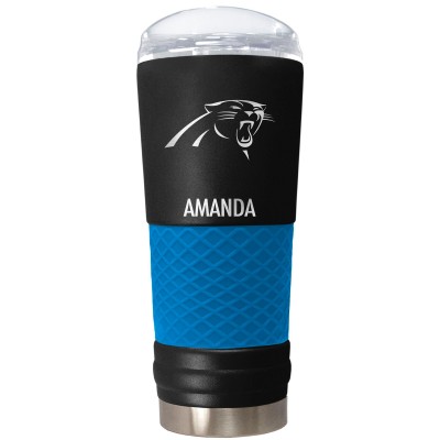 Carolina Panthers 24oz. Personalized Team Color Draft Tumbler