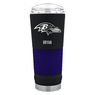 Baltimore Ravens 24oz. Personalized Team Color Draft Tumbler