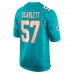 Игровая джерси Brennan Scarlett Miami Dolphins Nike Game - Aqua