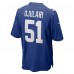 Игровая джерси Azeez Ojulari New York Giants Nike Game Player - Royal