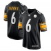 Игровая джерси Pressley Harvin III Pittsburgh Steelers Nike Game - Black