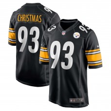 Игровая джерси Demarcus Christmas Pittsburgh Steelers Nike Game - Black