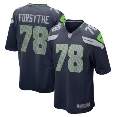 Игровая джерси Stone Forsythe Seattle Seahawks Nike Game - College Navy