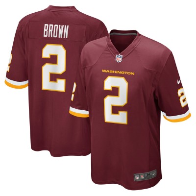 Игровая джерси Dyami Brown Washington Football Team Nike Game - Burgundy