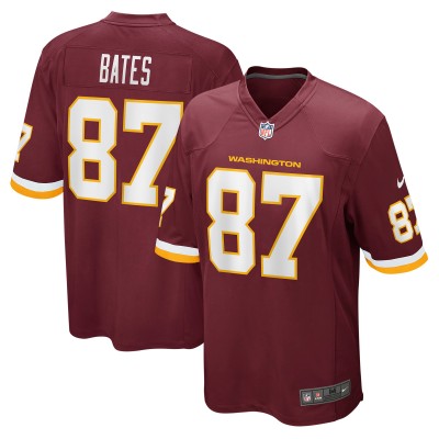 Игровая джерси John Bates Washington Football Team Nike Game - Burgundy