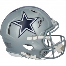 Troy Aikman Dallas Cowboys Autographed Fanatics Authentic Riddell Speed Authentic Helmet