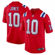 Игровая джерси Mac Jones New England Patriots Nike Alternate - Red