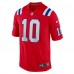 Игровая джерси Mac Jones New England Patriots Nike Alternate - Red