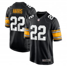 Игровая джерси Najee Harris Pittsburgh Steelers Nike Home Player Game - Black