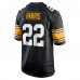 Игровая джерси Najee Harris Pittsburgh Steelers Nike Home Player Game - Black