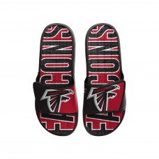 Atlanta Falcons FOCO Logo Gel Slide Sandals