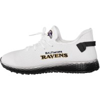 Кроссовки Baltimore Ravens FOCO Gradient Sole Knit Sneakers